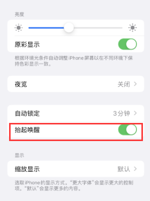 科尔沁苹果授权维修站分享iPhone轻点无法唤醒怎么办