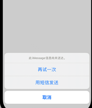 科尔沁apple维修iPhone上无法正常发送iMessage信息