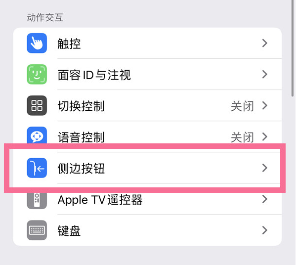 科尔沁苹果14维修店分享iPhone14 Plus侧键双击下载功能关闭方法 