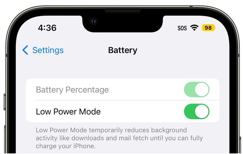 科尔沁苹果手机维修分享iOS 16 Beta 6电池百分比显示和Beta 5有什么不同 