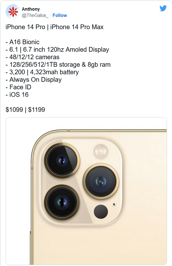 科尔沁苹果14维修分享iPhone 14全系涨价 