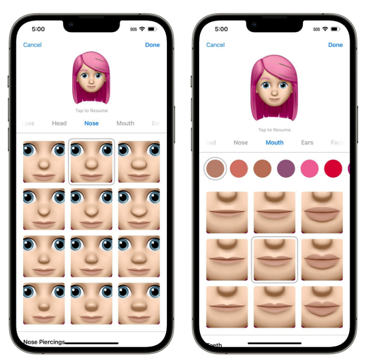 科尔沁苹果手机维修分享​iOS 16中的拟我表情有了哪些变化和升级 