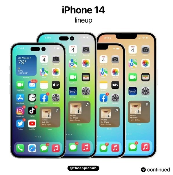科尔沁苹果14维修分享iPhone 14全家福 
