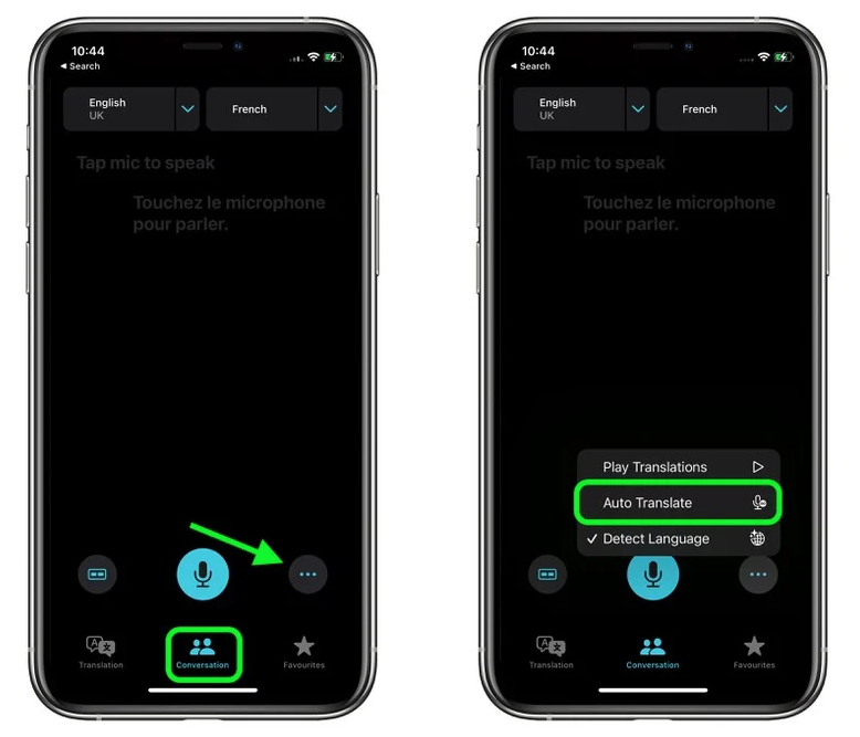 科尔沁苹果手机维修分享iOS 15 “翻译” App 新改进 