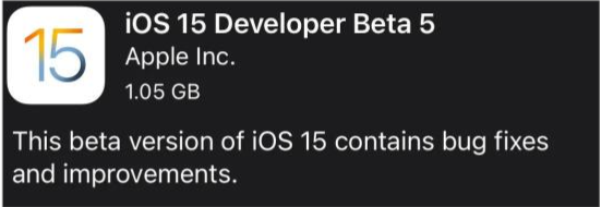 科尔沁苹果手机维修分享如何升级到iOS15.0 beta5 